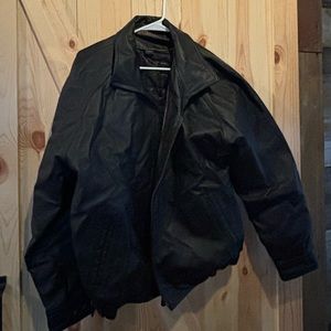 Leather jacket black